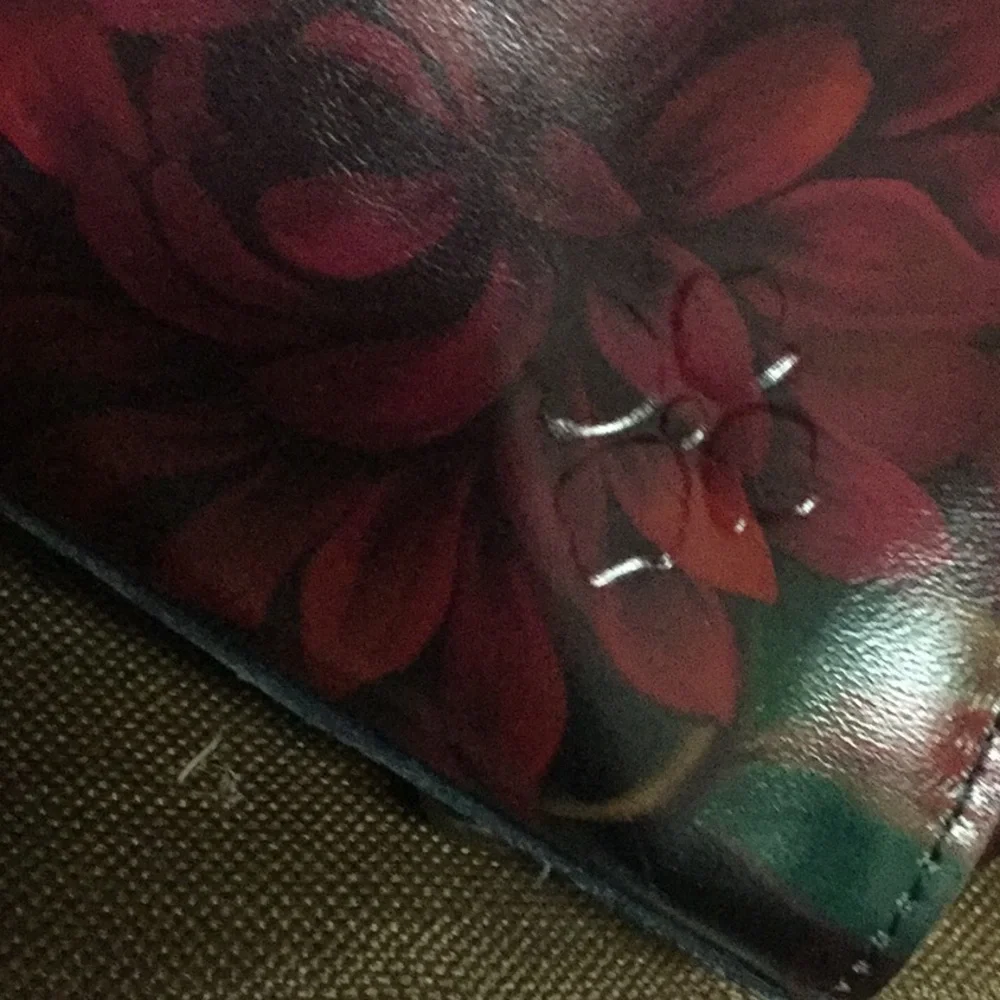 Patricia Nash Camellino Frame Bag, Rustic Mums